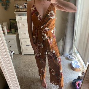 Floral jumpsuit